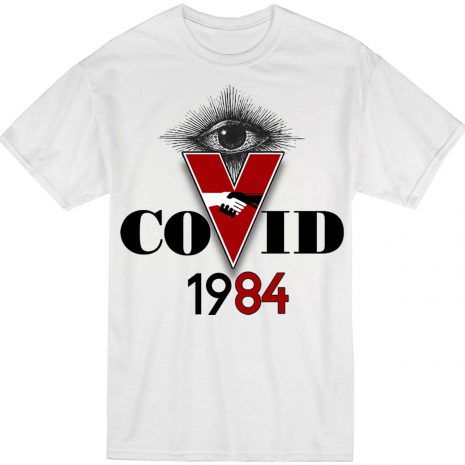 Covid 84 - white t-shirt