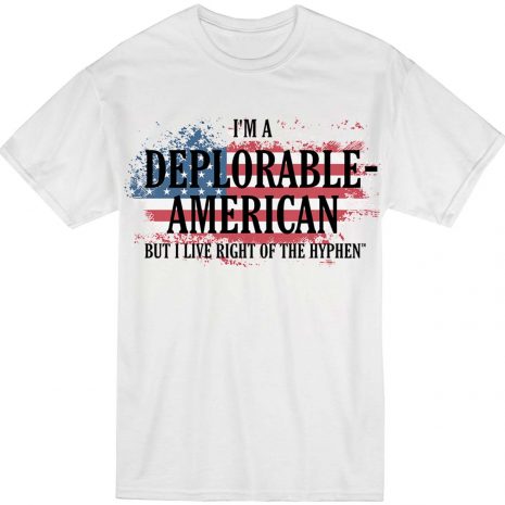 Deplorable American - White